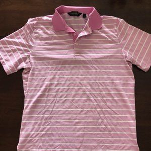 Polo by Ralph Lauren Pink Performance Polo Sz L